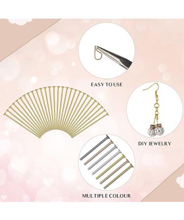 Junkin Multicolor Headpins Set - 2800 Pieces for DIY Jewelry Making | Flat Head Pins in Various Sizes - 0.63, 0.71, 0.79, 1.18 | Beading Pins for Jewelry Crafts - Buy Online on GoSupps.com