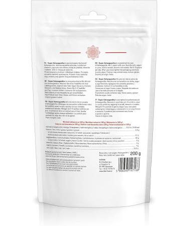 DIET FOOD Bio Ashvagandha 200 g - Buy Online on GoSupps.com