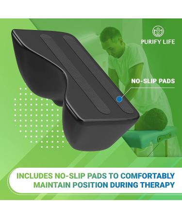 Pivotal Therapy Occipital Release Tool: Cervical Traction Neck Pillow for Lumbar Dysfunction, TMJ, Neck Pain Relief, Spinal Alignment, Tension Headaches - Buy Online on GoSupps.com