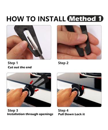 6 Pack Cuttable Gas Stove Knob Covers Locks - Baby-Proof Your Gas Cooktop with Easy-to-Use & Heat Resistant Locks - Buy Online on GoSupps.com