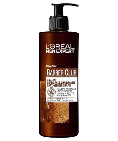 L'Or al Men Expert XXL Beard Care Set - Nourishing Beard Oil & Bartshampoo with Cedar Wood Oil | Barber Club - Strong & Well-Kept Beard - Buy Online on GoSupps.com
