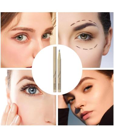 Eyeliner Pencil Liquid | Waterproof Eyeliner - Smudge Proof Long Lasting Eye Makeup Liquid Eyeliner Ultra Fine Smooth Waterproof Eyeliner for Women Girls Eye Makeup Kagrote Coffee - Buy Online on GoSupps.com