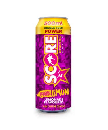 Score Energy Pink Lemon (12 x 500ml) Lemon 12 x 500ml