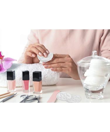 Premium 100% Cotton Rounds - 100 Count Makeup Remover Pads for Face, Nails, Personal Care - Hypoallergenic & Lint-Free - Buy Online on GoSupps.com