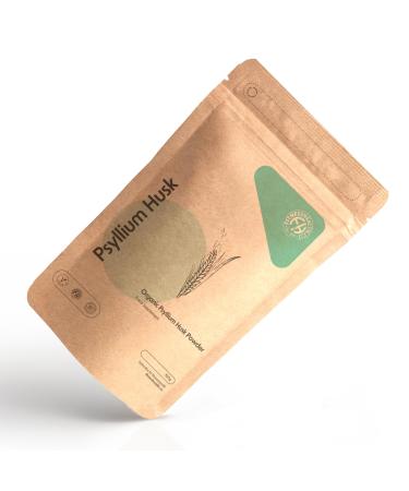 Psyllium Husk Powder 100% Pure Fibre - Premium Quality High Nutritional Value - Prebiotic - Vegan Psyllium Husk - Gluten Free - Digestion Plantago Ovata Powder - psyllium Seeds - (100g) 100 g (Pack of 1)
