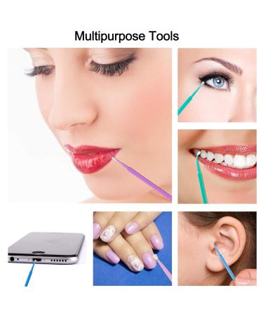 Disposable Micro Brushes for Eyelash Extensions - 400 Pcs Eyelash Brush Cleaning Sticks Applicator | Makeup & Dental Use - Buy Online on GoSupps.com