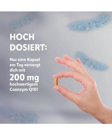 Vital Ultra Coenzyme Q10 - 60 Vegan Capsules | 200mg Fermented CoQ10 from Germany - No Additives - Buy Online on GoSupps.com