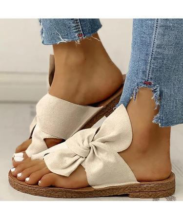 Orthopedic Bunion Corrector Sandals - Comfort Wedge Platform Sandals for Bunions - White, Size 38 - Buy Online on GoSupps.com