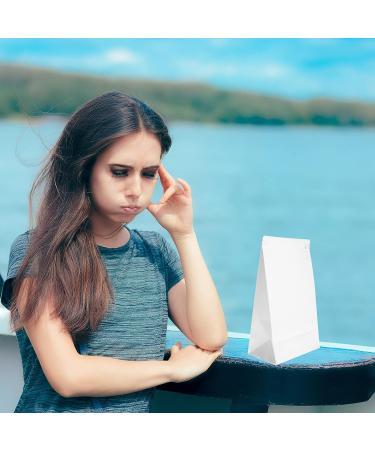 PETPOP Motion Sickness Glasses - Quality Cowhide Film Paper Material, Firm & Leakproof Vomiting Bags - Blue Candy White (25pcs) - Buy Online on GoSupps.com