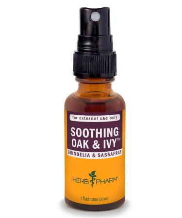 Herb Pharm Soothing Oak and Ivy Topical Herbal Spray - 1 Ounce 1 Fl Oz (Pack of 1)