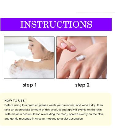  GNAUMORE Lightening cream for underarms and intimate areas moisturizing lightening and anti-blemish cream whitening cream for the neck and inner thighs - Buy Online on GoSupps.com