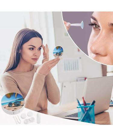 Summer Travel Contact Lens Case - Portable Glasses & Storage Box for Contact Lenses - Buy Online on GoSupps.com