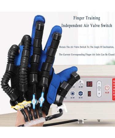 Rehabilitation Robot Gloves Protector Exoskeleton Manual Training for Stroke Hemiplegia Hand Function Recovery Relief Finger Cramps Left X-Large - Buy Online on GoSupps.com