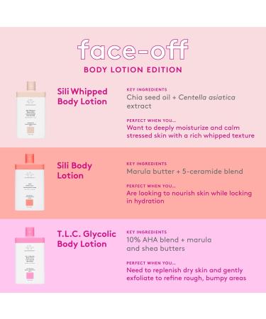 Drunk Elephant Sili Whipped Body Lotion - 240 ml/8 fl oz - Rich Daily Moisturizing Lotion - Clean Clinical Skincare - Cruelty-Free - Free of Essential Oils Silicones and Fragrance - Buy Online on GoSupps.com