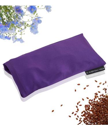 Everyday Yoga Eye Pillow for Meditation Yoga & Stress Relief Weighted Eye Mask for Sleeping - Plum