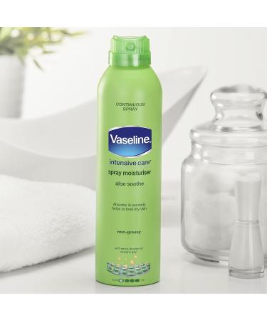 Vaseline Spray and Go Moisturizer Combo - Cocoa Radiance & Aloe Soothe (6.5 oz Each) - Hydrating Skincare for All Skin Types - International Shipping Available - Buy Online on GoSupps.com