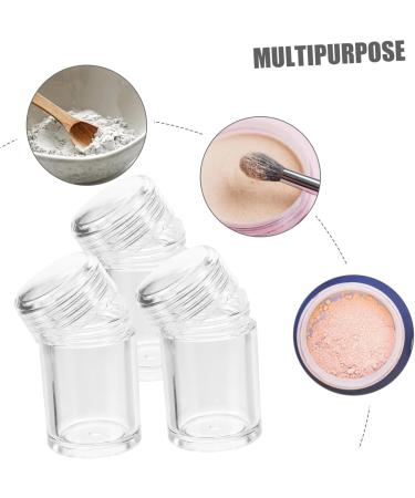 Housoutil 12pcs Boxes Clear Holesml Small with Cosmetic Sifter Empty Refillable Cases Makeup Net Powder Loose - Buy Online on GoSupps.com
