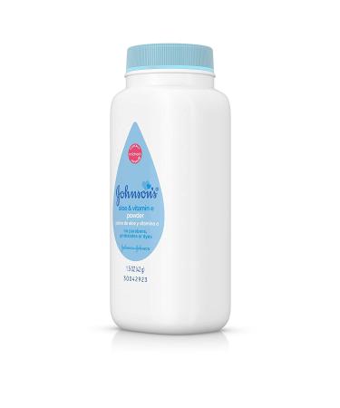 Johnson's Baby Cornstarch Baby Powder with Aloe & Vitamin E - Hypoallergenic & Paraben-Free - 1.5 oz - Buy Online on GoSupps.com