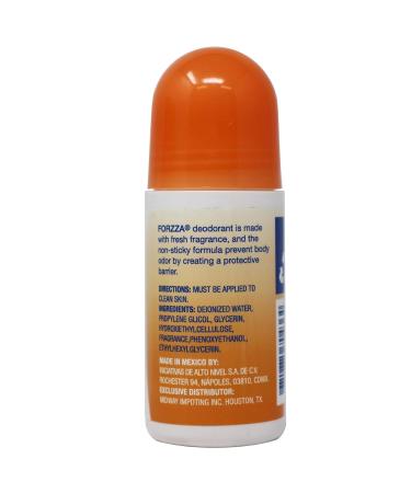 Roll-on Deodorant Intense Freshness 3-pack Of 4.03 Oz each 3 Roll-On Bottles - Buy Online on GoSupps.com
