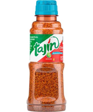Tajin Chilli & Lime Seasoning Low Sodium 142g / Mexican Fruit and Snack Seasoning Low Salt Chilli Pepper Seasoning - Buy Online on GoSupps.com