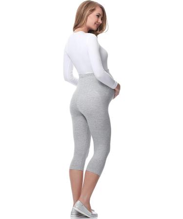 Be Mammy Maternity 3/4 Leggings 4XL Melange - Comfortable Pregnancy Wear - Buy Online on GoSupps.com