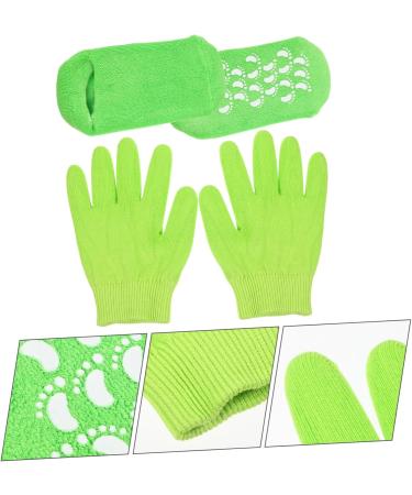 FRCOLOR Comfortable Moisturizing Gloves Moisturizing Socks 1 Set Moisturizing Hand and Foot Covers Sock Lotion Yarn Girl Child Soft Moisturizing Gloves Moisturizing Hand Gloves - Buy Online on GoSupps.com