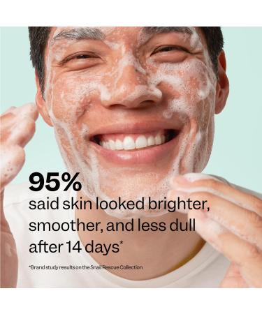 Peach Slices - Snail Rescue Purifying Cleanser (4.05 oz) - Snail Mucin Concentrate - Cleanse & Refresh Skin - Pine Bark Hyaluronic Acid & Cica - Vegan & Cruelty Free - Korean Skin Care & Beauty - Buy Online on GoSupps.com