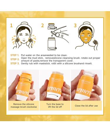 Green Tea Oil Control Mask Stick - Deep Cleanse Pores & Hydrate Skin Fight Blackheads | Turmeric Restorative Formula for All Skin Types - Buy Online on GoSupps.com