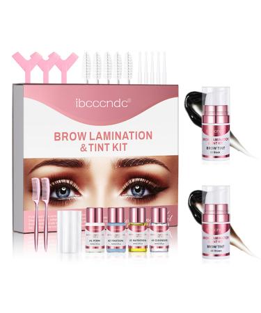 Kit Professionnel de Permanente et de Teinture Sourcils Stratification et Teinture Sourcils pour un Usage Domestique Facile S r Look Personnalisable pour Effets Naturels ou Dramatiques