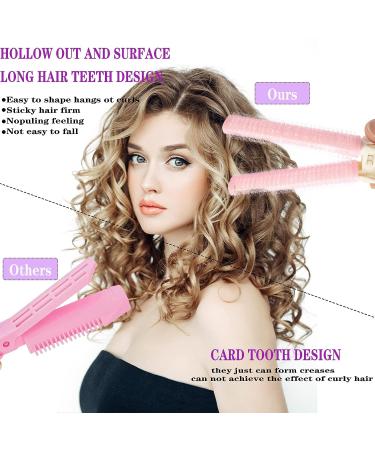 12PCS Volumizing Hair Clips - 6 Color Root Clips for Curly Hair Volume | Fluffy Hair Volumizer Clips | Instant Hair Volume Clip DIY Styling Tool for Women - Buy Online on GoSupps.com
