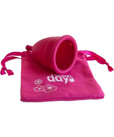 Genial Day Large Menstrual Cup for Comfortable Flow | Eco-Friendly & Reusable - Buy Online - Buy Online on GoSupps.com