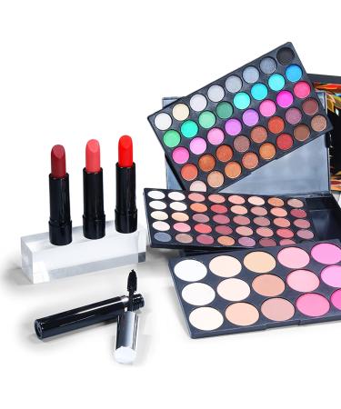 CHSEEO 26PCS Professional Makeup Set & Portable Travel All-in-One Cosmetic Set Eyeshadows Highlighter Lipstick Blush Brushes Compact and Lightweight Design for Girls Women #3*26PCS - Buy Online on GoSupps.com
