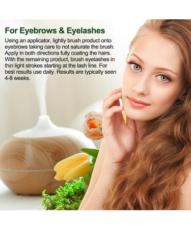 100% Pure Organic Rosemary Essential Oil for Hair Growth, Eyebrow and Eyelash Nourishment - 60ML - Buy Online on GoSupps.com