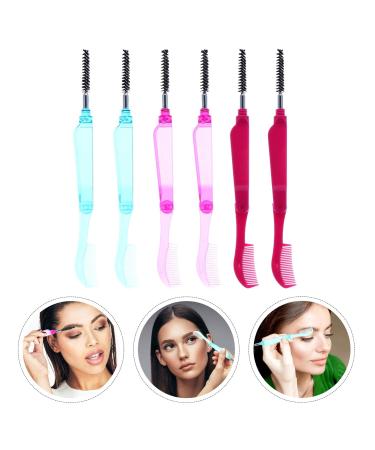 Lurrose 6PC Eyelash Tools Set - Eyebrow Brush Folding Eyelashes Kamm Eyeshadow Brush & Makeup Brushes for Women - International Shipping Available - Buy Online on GoSupps.com