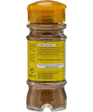 Ducros Cinnamon 39 g - Pack of 3 - Buy Online on GoSupps.com