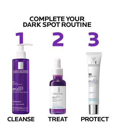 La Roche-Posay Mela B3 Gel Cleanser | Anti-Aging & Dark Spot Correction | Oil-Free Face Wash with Melasyl Niacinamide & PHA | Ideal for Discoloration Dark Spots & Acne Marks | International Shipping Available - Buy Online on GoSupps.com