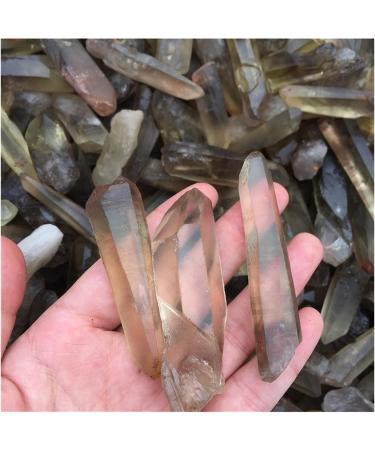 Natural Crystal Rough 2.2LB 1KG Raw Natural Smoke Citrine Quartz Crystal Original Points Rough Stone Stone Collection - Buy Online on GoSupps.com