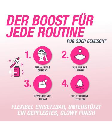 MOLECULAR Drops Booster 100 % phyto-squalane pour visage et l vres | Hydration ultra profonde et brillance de la peau en verre | Squalane biomim tique pur 100 % base de plantes - Buy Online on GoSupps.com
