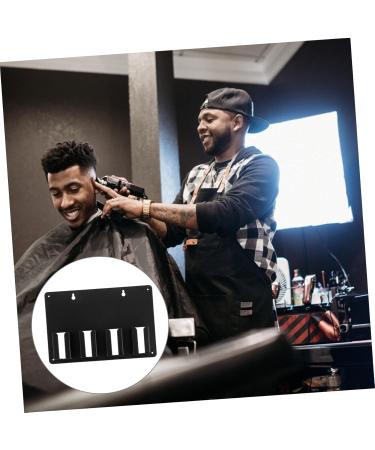 Angoily 1pc Electric Fader Bracket Fashion Design Blackl Hair Cutting Tool Organizer Hair Clipper Storage Rack Hairstylist Tools Rack Barber Tools Display Holder Simple Hanger - Buy Online on GoSupps.com