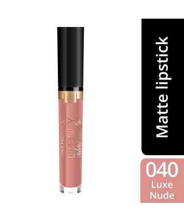 Max Factor Lipfinity Velvet Matte 040 Luxe Nude - Long-Lasting 3.5 ml Lip Color | Shop Internationally - Buy Online on GoSupps.com