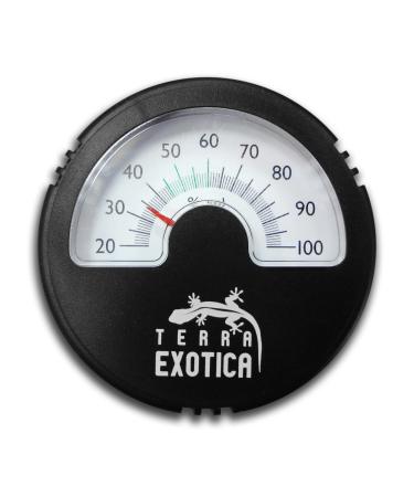 Terra Exotica Hygrometer analogue - black