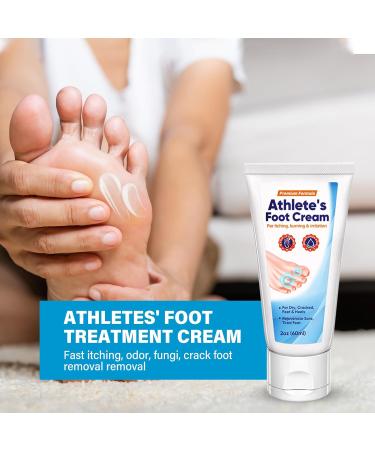 ItecFreely Athletes Foot Cream - Fast & Effective Treatment with Natural Ingredients - Buy Online on GoSupps.com