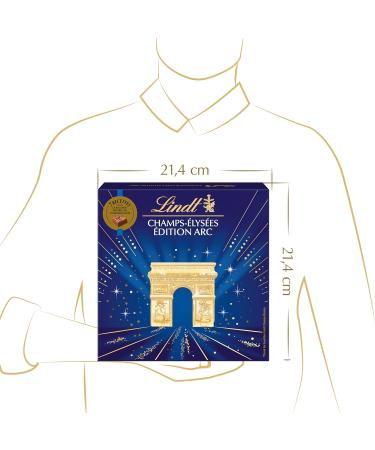 Lindt - Box CHAMPS- LYS ES Assorted Arc Edition - Assorted Milk Chocolates Black and White - Pralines Crispy and Smooth - Ideal for Christmas 231g - Buy Online on GoSupps.com