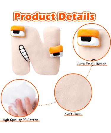 Alphabet Lore Plushies: Educational Learning Letters Toy for Babies and Toddlers - Buy Online on GoSupps.com