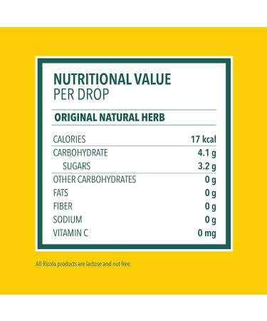 Ricola Original Herb Cough Drops - 45 Drops with Menthol for Long Lasting Relief - Swiss Natural Herbal Formula for Coughs and Sore Throats - Buy Online on GoSupps.com