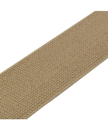 Strapcrafts 1.5-Inch Wide Colored Double-Side Twill Woven Elastic - 2 Yards Khaki 32140 - Buy Online on GoSupps.com