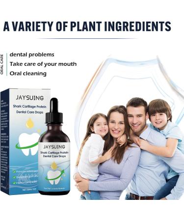 Shark Cartilage Protein Dental Care Drops | Whitening Tooth Serum & Color Corrector - International Shipping - Buy Online on GoSupps.com