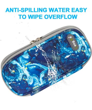 Youshares Insulin Cooling Bag - Travel-Friendly Diabetes Pen Case & Medication Cool Box (Treisand Blue) | Keep Your Insulin Safe & Cold - Buy Online on GoSupps.com