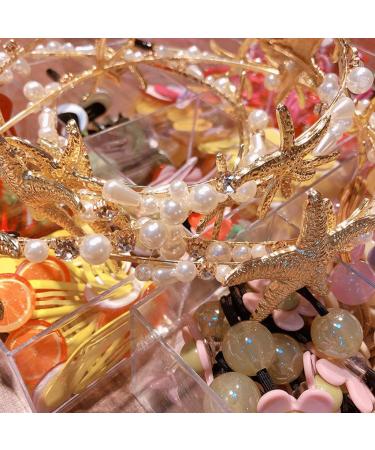 Yo-Happy Minimalist Marine Style Women's Metallic Gold Herringbone Pearl Jewelry | International Shipping - Buy Online on GoSupps.com