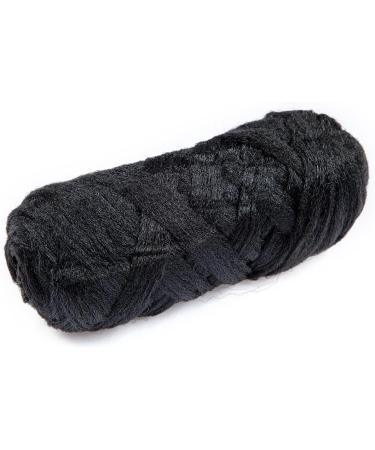 Natural Black Brazilian Wool Hair Acrylic Yarn for African Crochet Braids Senegalese Twist Faux LocsSenegalese Twist Jumbo Braiding Box Braids Twist Wraps Synthetic Fiber Hair Extensions (2 Roll) 2 Black - Buy Online on GoSupps.com